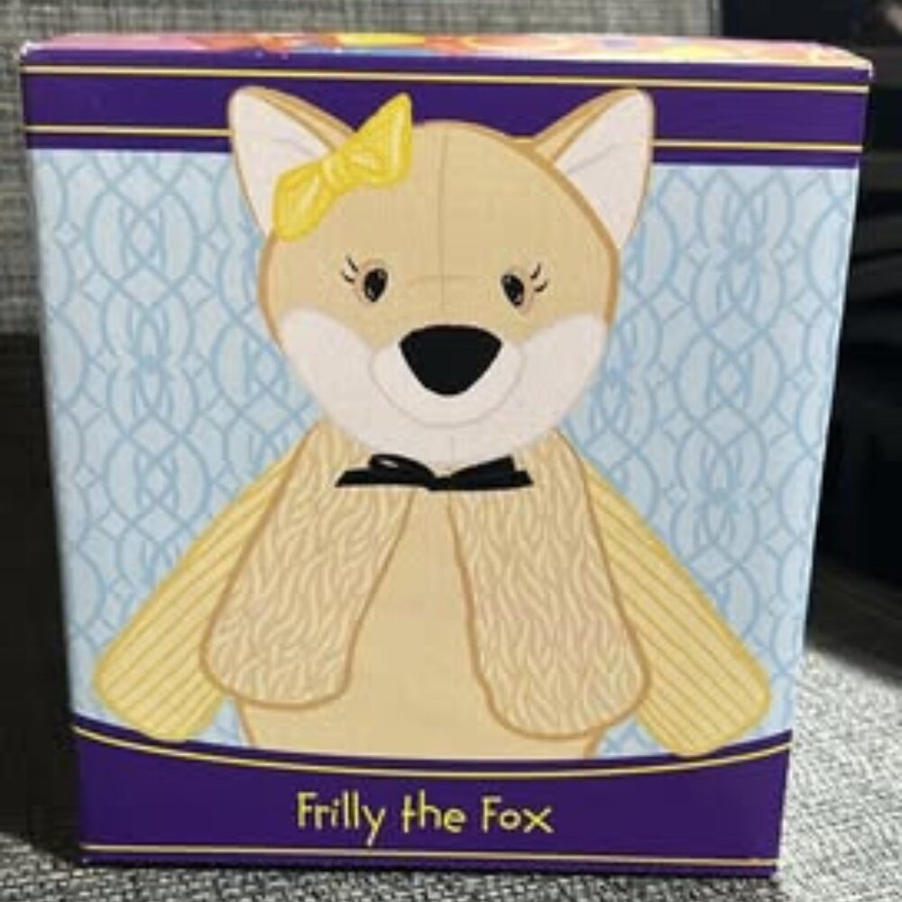 Scentsy Buddy FRILLY THE FOX with scent pak